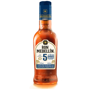 RON MEDELLIN 5 A OS EXTSIN AZUCAR*375ML